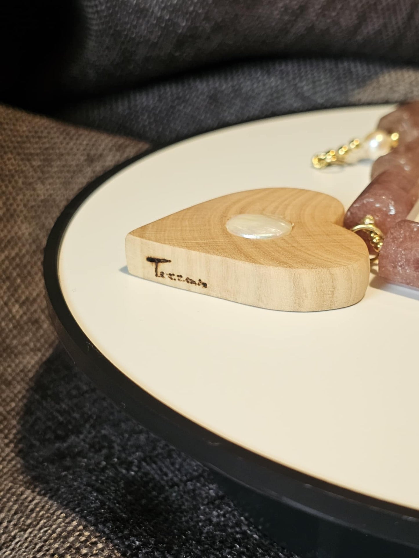 COD: TGU0001- Collana – Ulivo, Quarzo, Perle e Argento 925