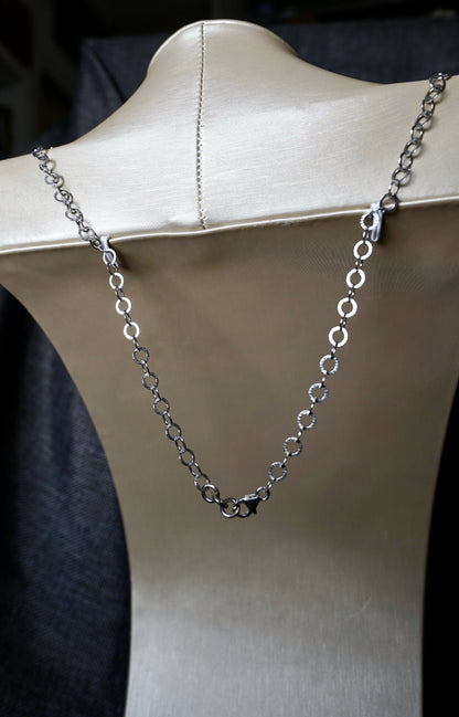 COD:TGU0008 – Collana- Argento 925, acquamarina, ametista, legno d’ulivo